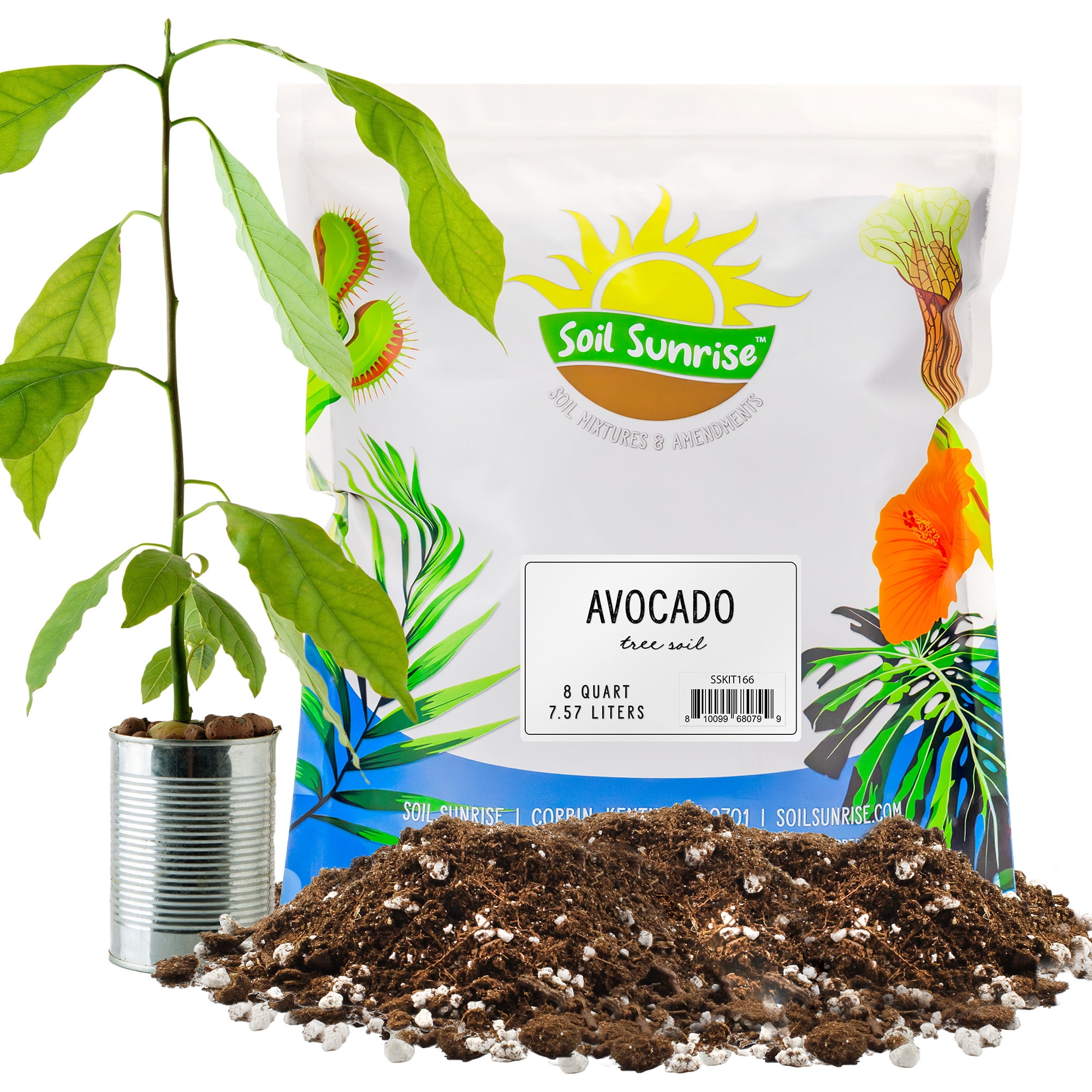 Avocado Tree Potting Soil Mix (8 Quarts), for Germinating, Growing and