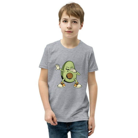 Avocado Youth Short Sleeve T-Shirt (Athletic Heather, XL)