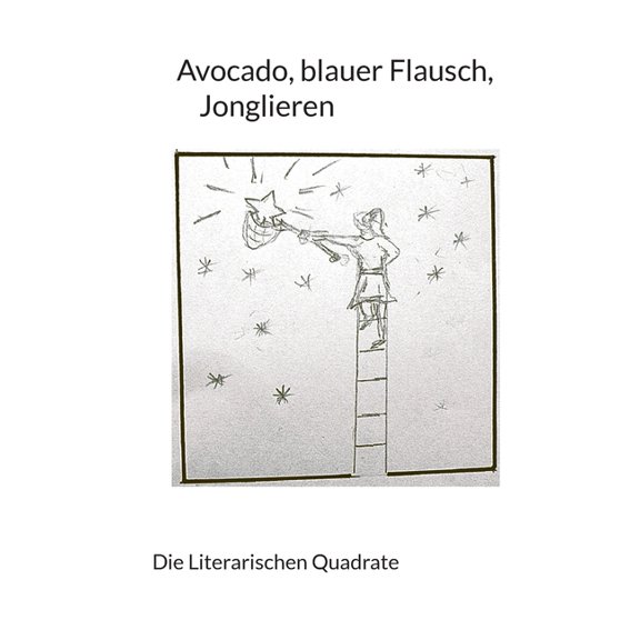 Avocado, blauer Flausch, Jonglieren, (Paperback)