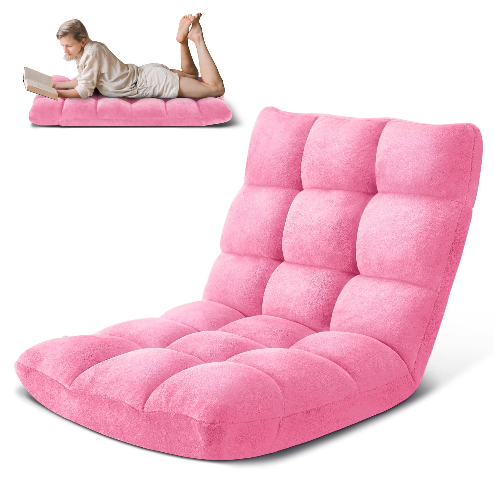 Avocahom Folding Floor Chair for adult, gaming floor chair, Lazy Sofa ...