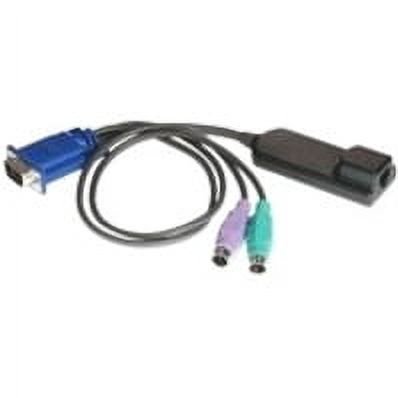 Avocent Server Interface Module - RJ-45 Female Network, mini-DIN Male Keyboard/Mouse, mini-DIN Male Keyboard/Mouse, HD-15 Male Video
