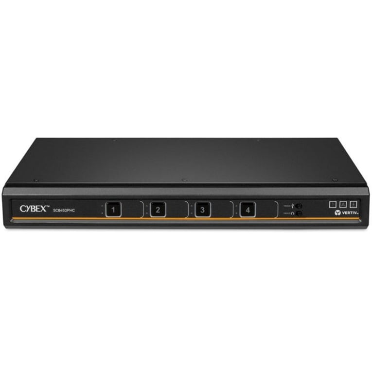 Avocent Vertiv Cybex SC800 Secure 4-Port Desktop KVM Switch SC845DPHC400
