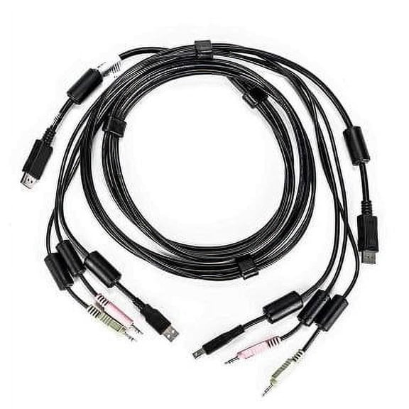 Avocent - Video / / Audio Cable - Stereo Mini Jack, Type B, Displayport (m) To Usb, Stereo Mini Jack, Displayport (m) - 6 Ft - For Avocent Sv220d, Sv240d