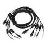 Avocent keyboard / video / mouse / audio cable - 6 ft