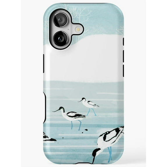 Avocets Bird Wildlife Seaside Coastal Design Phone Case for iPhone 11 ...