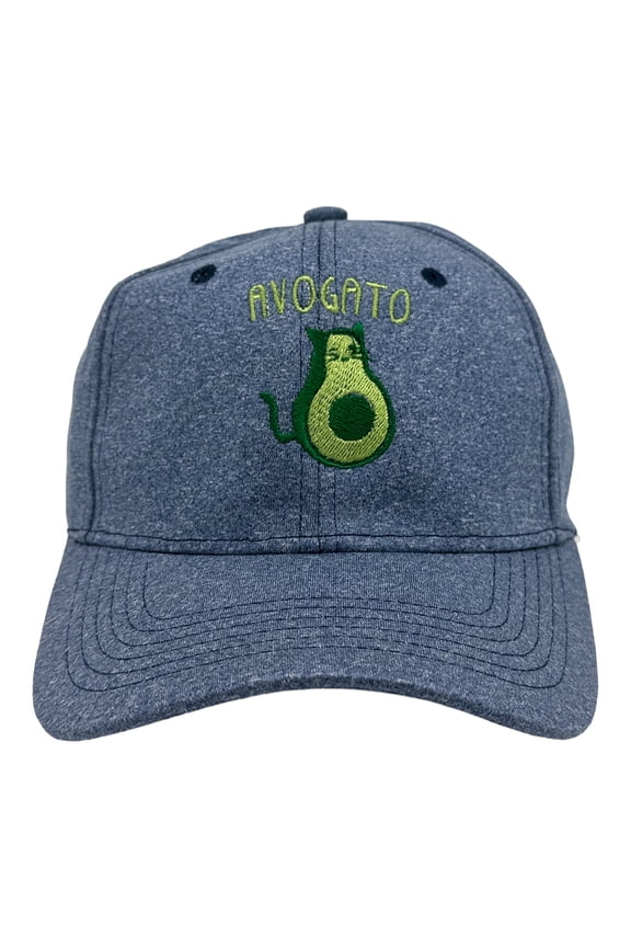 Avogato Hat Funny Cute Kitten Avocado Novelty Joke Cap