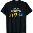 thumbnail image 1 of Avoid Negativity Math Equation Funny Math Teacher Gift Shirt, 1 of 3