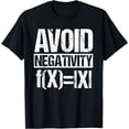 thumbnail image 1 of Avoid Negativity Mathematics Math Teachers Mathematicians T-Shirt, 1 of 4