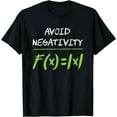 thumbnail image 1 of Avoid negativity Mathematician Math T-Shirt, 1 of 4
