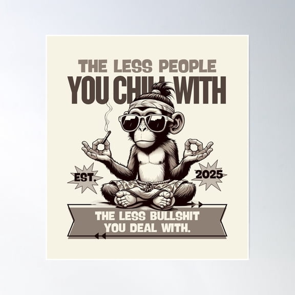 Avoiding Problems Poster Wall Art, Modern Wall Decor, 24x36 UNFRAMED