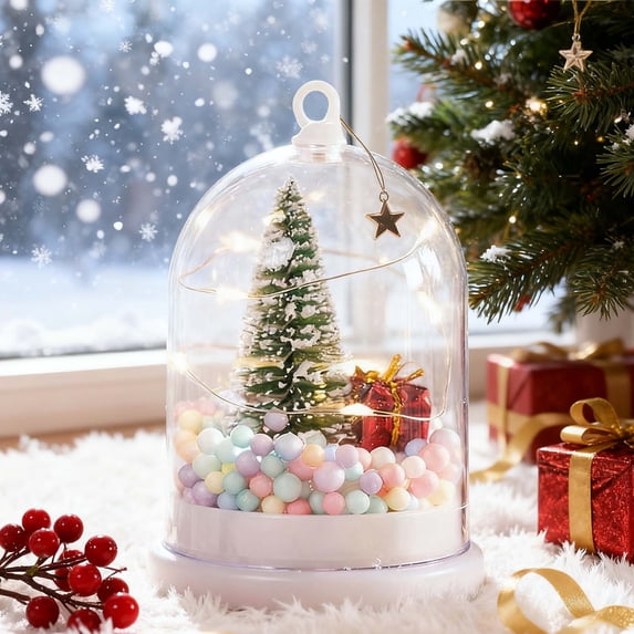 Avolia 【B】 Plastic Tabletop Holiday Decor Home Decor 11X7.2cm Gift Seasonal Display Shelf Decor