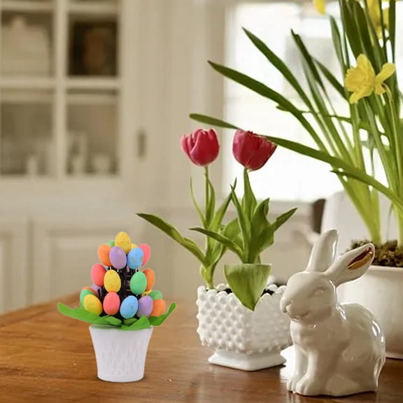 Avolia C froth Garden Easter Decoration Home Decor 17cm Gift Seasonal Display Shelf Decor
