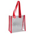 thumbnail image 1 of Avolia Clear Tote Bags 12 x 12 x 6 Inch Large Clear Plastic Tote Bag with Handles for Work Sports, 1 of 3