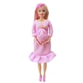 thumbnail image 1 of Avolia Pregnant Doll 11.8inch Collectible ABS Figure with 3 Years Indoor Outdoor Safe Design for Chinese Zodiac Theme, 1 of 4