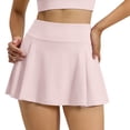 thumbnail image 1 of Avolia Tummy Control Pleated Tennis Skirt High Waisted Athletic Skort Lightweight Activewear with Pockets for Women FitnessPinkS, 1 of 4