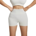 thumbnail image 1 of Avolia Women's High Waisted Compression Yoga Shorts Seamless Lifting Gym Training Shorts, 1 of 3