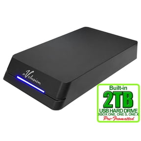 Avolusion HDD Gear Pro 2TB (2000GB) 7200RPM 64MB Cache USB 3.0 External Gaming Hard Drive (for Xbox One X / S, Pre-Formatted)