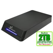 Avolusion HDD Gear Pro 2TB 2000GB 7200RPM 64MB Cache USB 3.0 External Gaming Hard Drive for Xbox One X / S, Pre-Formatted