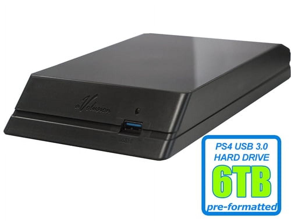 Avolusion HDDGear 6TB USB 3.0 External Gaming Hard Drive (for PS4, PS4