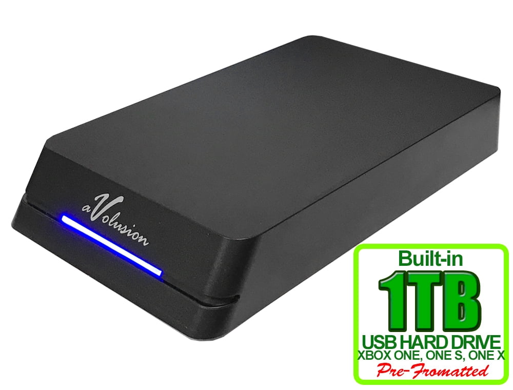 Avolusion HDDGear Pro 1TB (1000GB) 7200RPM 32MB Cache USB 3.0 External Gaming Hard Drive (For XBOX ONE X / S, Pre-Formatted) - 2 Year Warranty