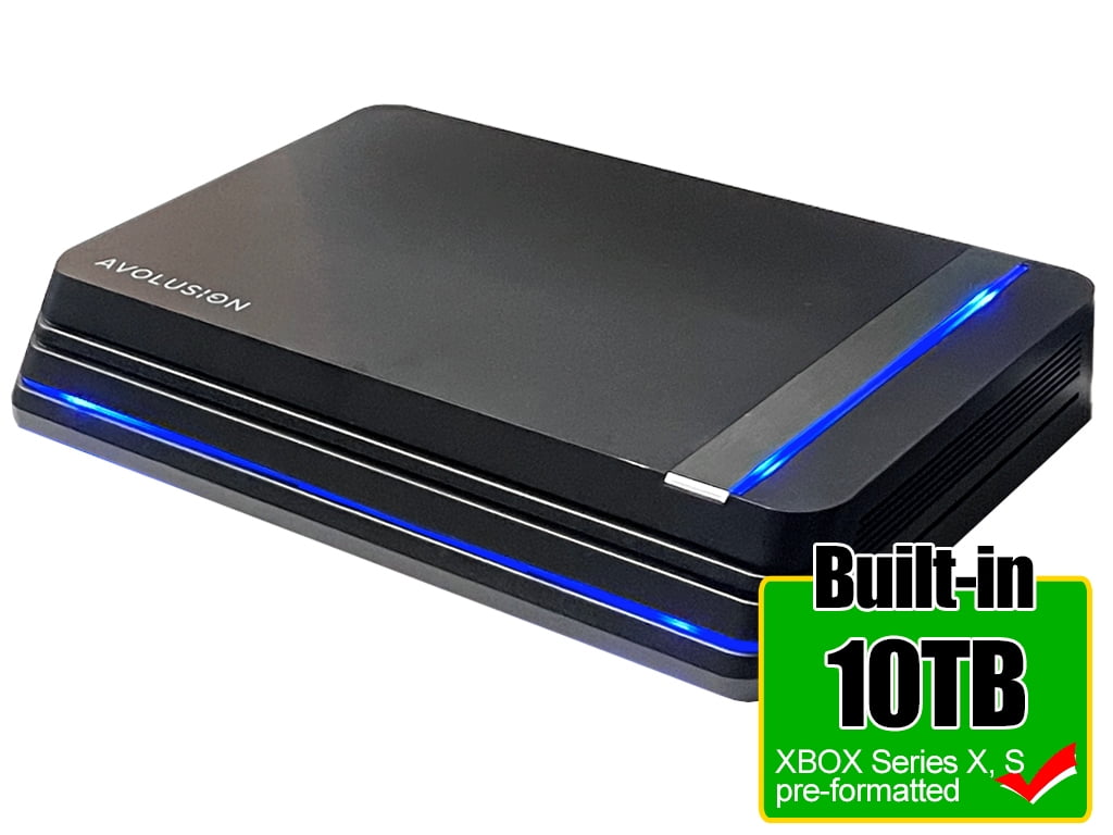 Avolusion HDDGear Pro X 10TB USB 3.0 External Gaming Hard Drive (for Xbox Series X, S) - 2 Year Warranty
