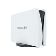 Avolusion PRO-5Y White 8TB USB 3.0 External Gaming Hard Drive for PS5 / PS4 Game Console -