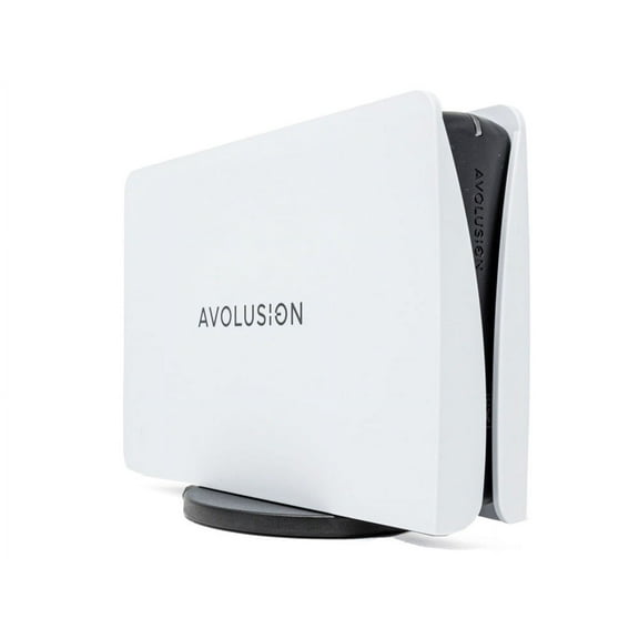 Avolusion PRO-5Y (White) 8TB USB 3.0 External Gaming Hard Drive for PS5 / PS4 Game Console - 2 Year Warranty