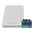 thumbnail image 1 of Avolusion Z1-S 500GB USB 3.0 Portable External Gaming PS4 Hard Drive - White (PS4 Pre-Formatted) - 2 Year Warranty, 1 of 7