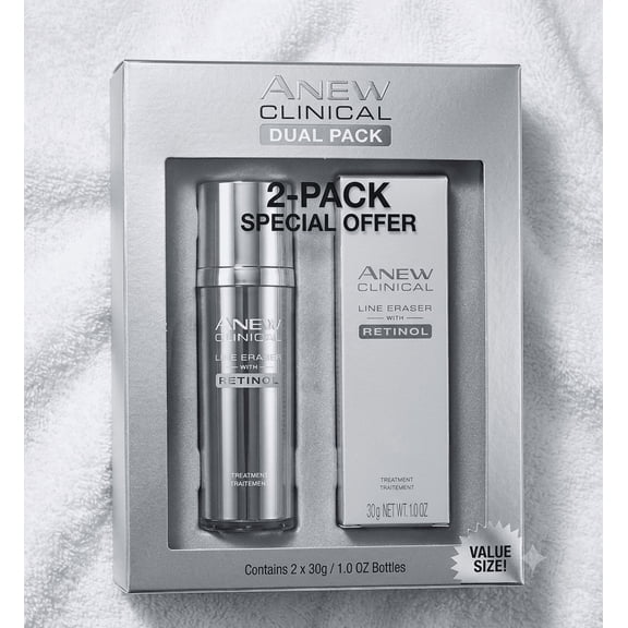 Avon Anew Clinical Line Eraser With Retinol Targeted Treatment set of 2