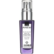 Avon Anew Platinum Lift & Tighten Serum 30ml, Lifts, Smooths and Contours, Dual Collagen Boost, Strengthens the look of Skins Surface, Cruelty Free