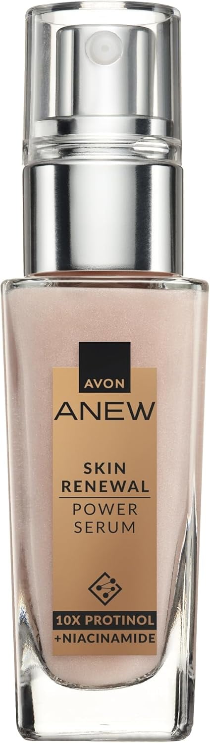 Avon Anew Renewal Power Serum, Formulated with Protinol Technology and Niacinamide, for 7 Powerful Skin Benefits in 7 Days, 30ml