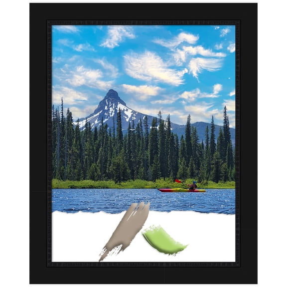 Avon Black Narrow Picture Frame, Photo Frame, Art Frame