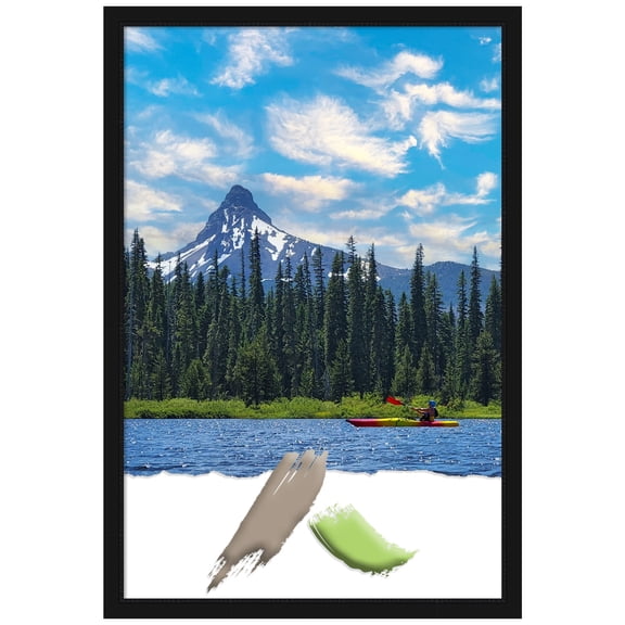 Avon Black Narrow Picture Frame, Photo Frame, Art Frame