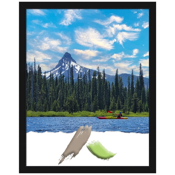 Avon Black Narrow Picture Frame, Photo Frame, Art Frame