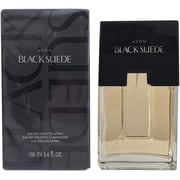 Avon Black Suede for Men Eau De Toilette Spray - 3.4 Ounce
