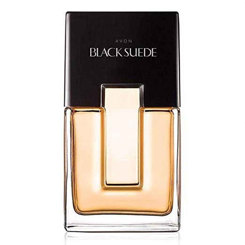 Avon Black Suede for Men Eau De Toilette Spray - 3.4 Ounce