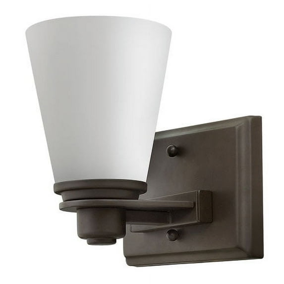 Avon Buckeye Bronze 7.5-Inch One-Light Fluorescent Bath Sconce