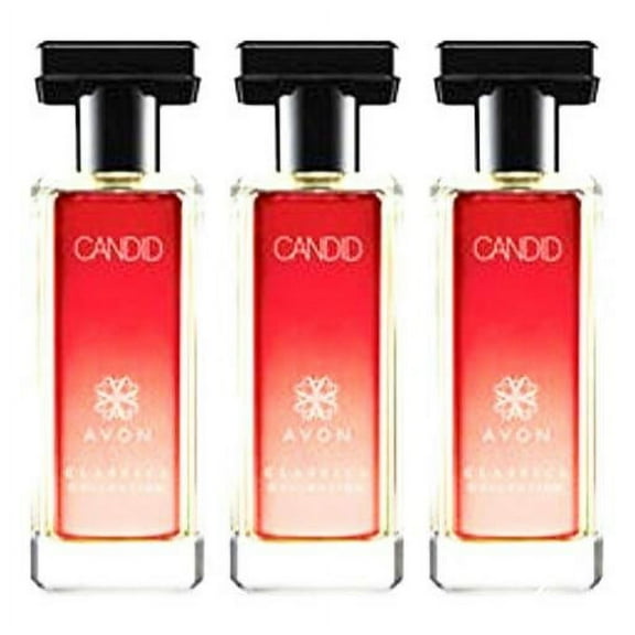 Avon Candid Cologne Perfume Spray 1.7oz (Pack of 3)