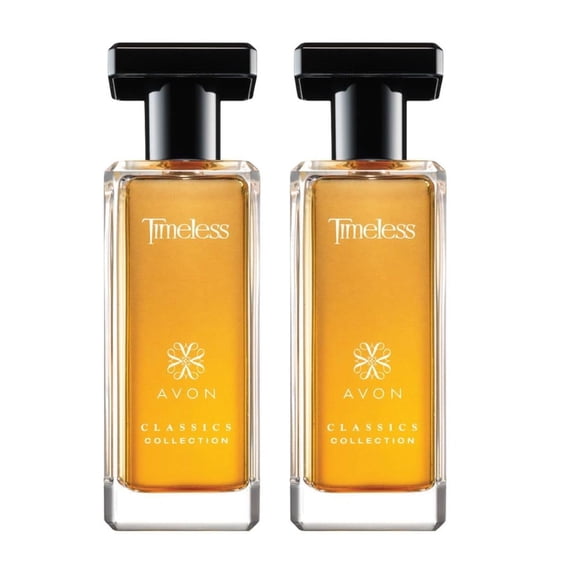 Avon Classics Collection Timeless Cologne for Women, Soft Floral Fragrance with Jasmine & Patchouli, 1.7 fl oz, 2 Pack