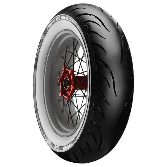 Avon Cobra Chrome AV92 White Wall Rear Tire 180/70R16 (638217)