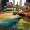 thumbnail image 1 of Avon Contemporary 5' x 7' Multi-Color Polypropylene Indoor Area Rug, 1 of 11