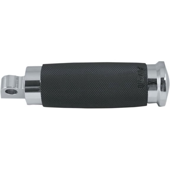 Avon Grips FP-CC-85-CH Custom Contour Footpegs - Chrome/Black