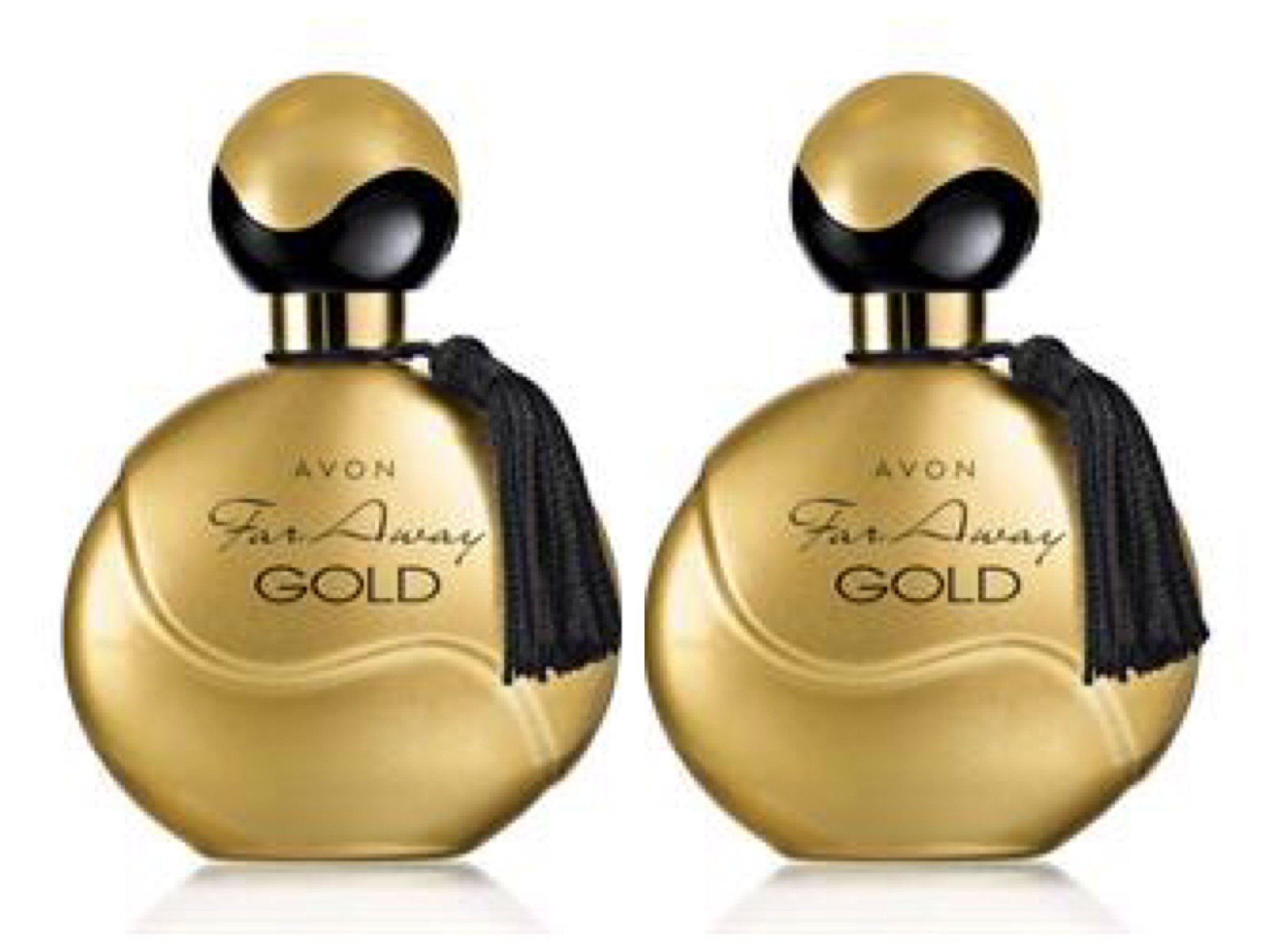 Avon Far Away Gold Eau de Parfum Spray 1.7 fl Oz lot of 2 in box