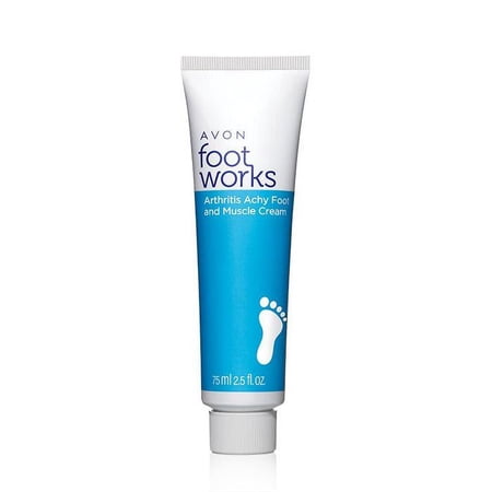 Avon Foot Works Arthritis Achy Foot and Muscle Cream, 2.5 fl. oz.