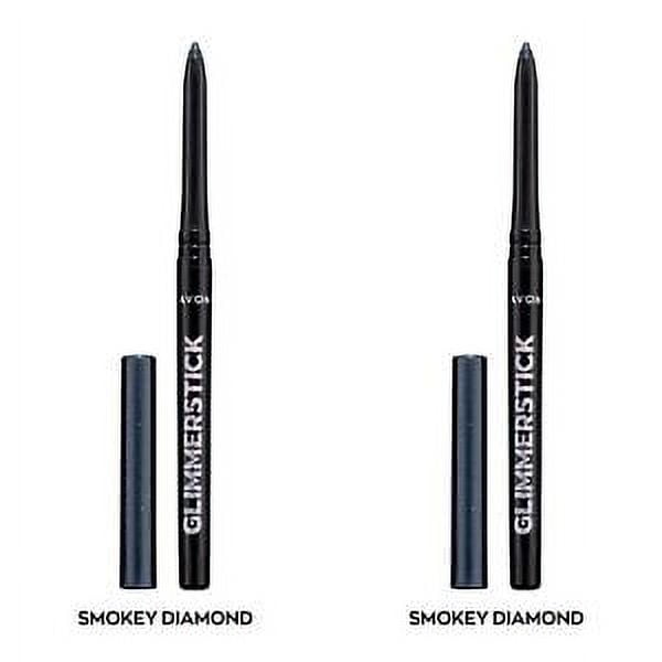 Avon Glimmerstick Retractable Diamonds Eyeliner -SMOKEY DIAMOND 0.35g / Set of 2