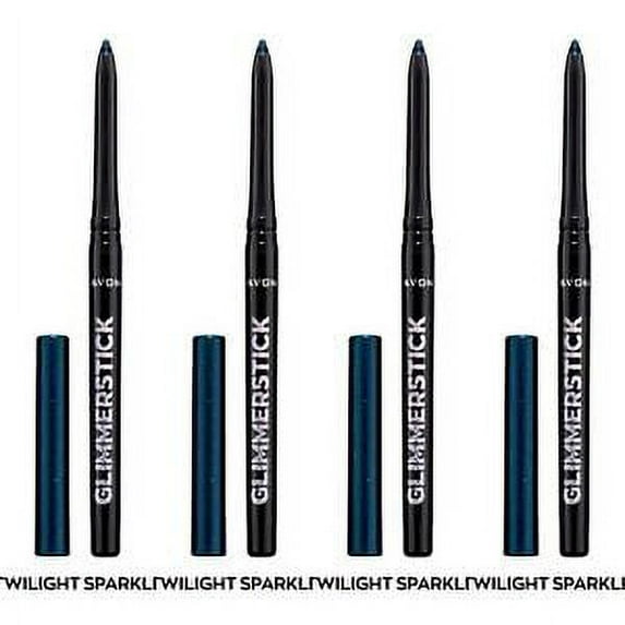 Avon Glimmerstick Retractable Diamonds Eyeliner TWILIGHT SPARKLE 0.35g Set of 4