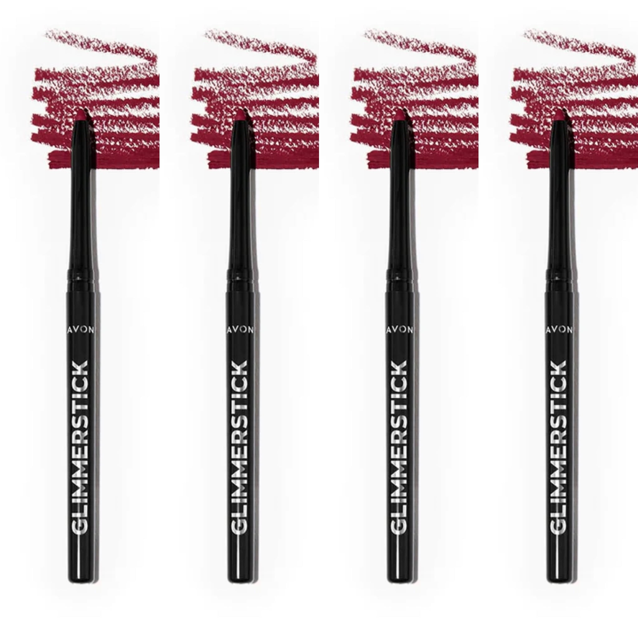 Avon Glimmersticks Retractable Lip Liner / CHERRY JUBILEE / SET OF 4