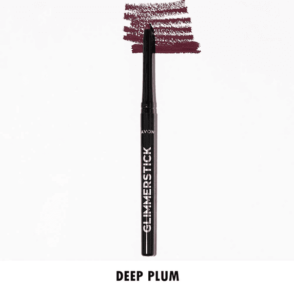 Avon Glimmersticks Retractable Lip Liner / DEEP PLUM