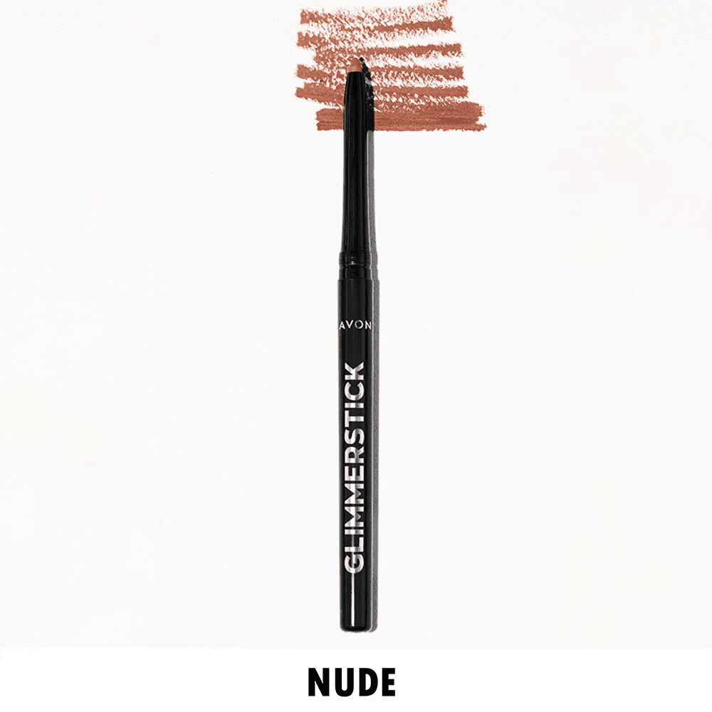 Crayon Contour Des Lèvres Avon Glimmerstick Nude - Rétractable, Longue Tenue Mat - 0.35g