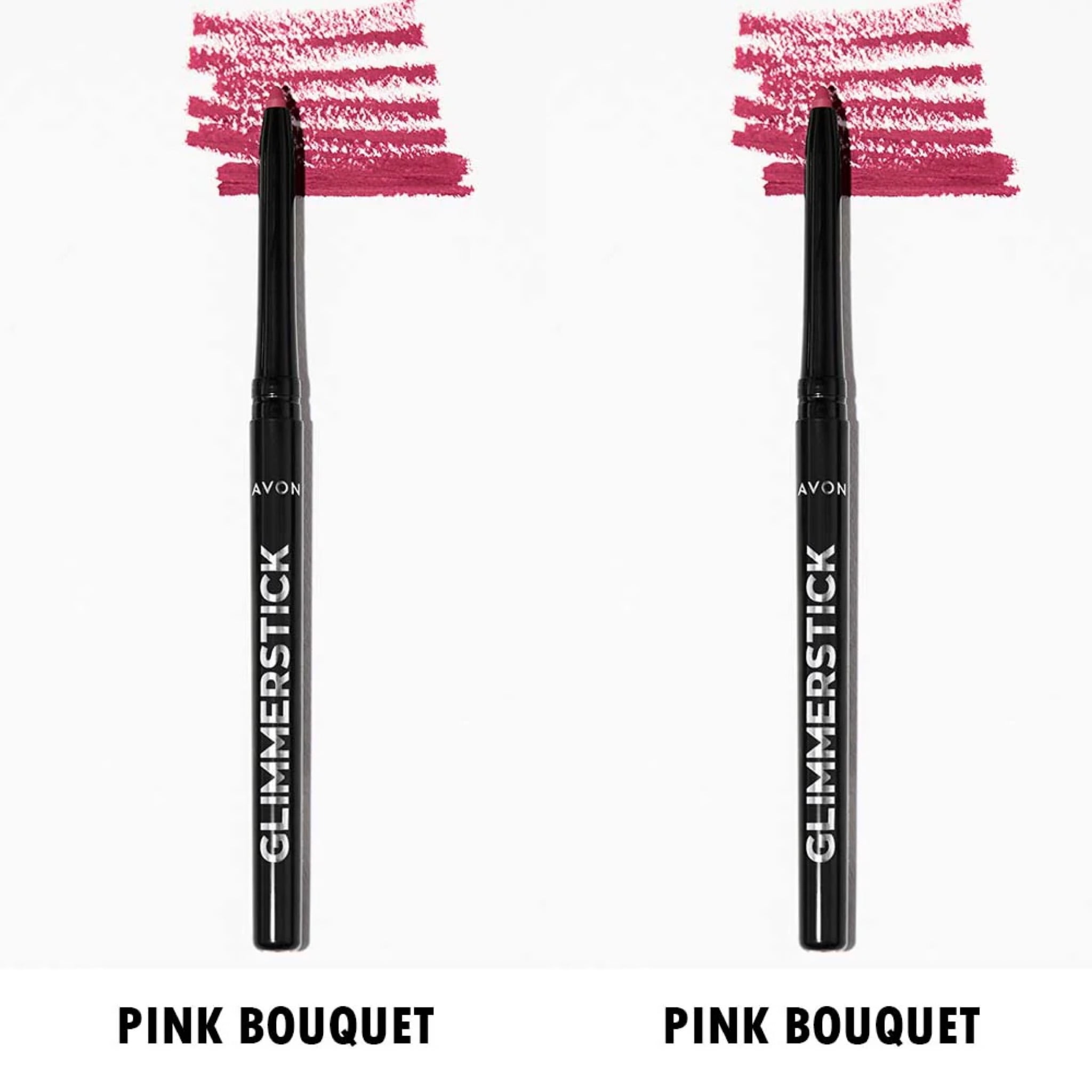 Avon Glimmersticks Retractable Lip Liner / PINK BOUQUET / SET OF 2